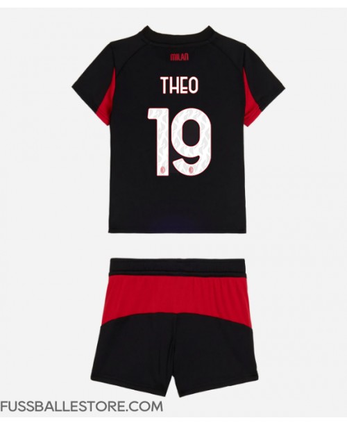 Günstige AC Milan Theo Hernandez #19 Heimtrikotsatz Kinder 2025-26 Kurzarm (+ Kurze Hosen) Günstige AC Milan Theo Hernandez #19 Heimtrikotsatz Kinder 2025-26 Kurzarm (+ Kurze Hosen)